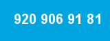 920 906 91 81
